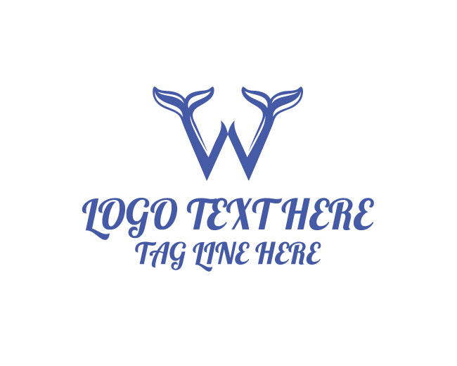 Whale Flow W Logo