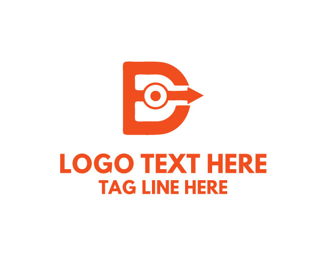 Creative Letter D Arrow Logo