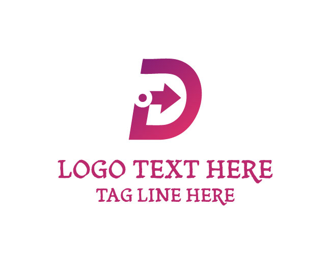  Concept Letter D Arrow Logo