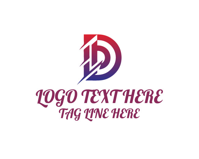 Unique Letter D Logo