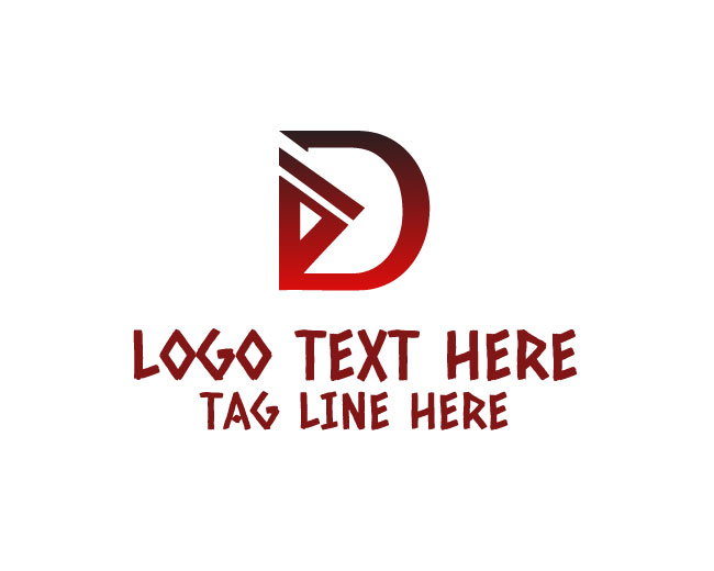 Play Letter D Logo