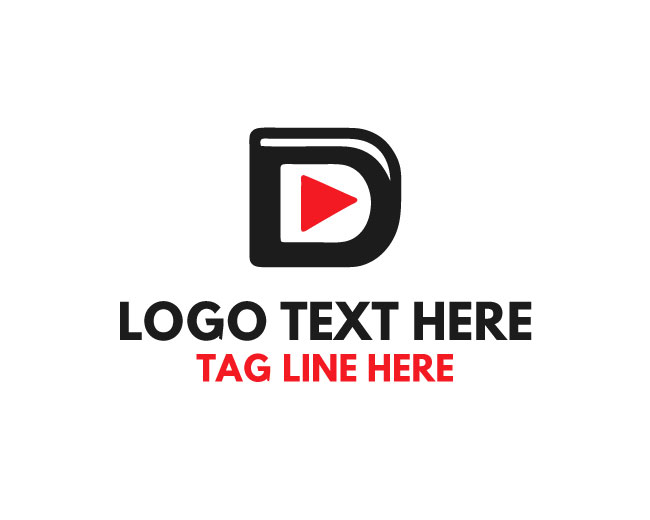 Play Letter D Logo