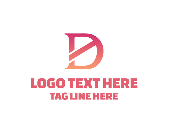 Easy Letter D Logo