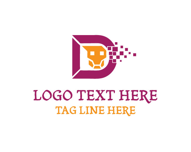 Cyber Robot D Logo