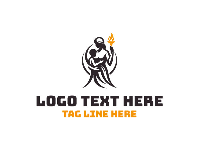  Unity Mother Baby Torch Logo
