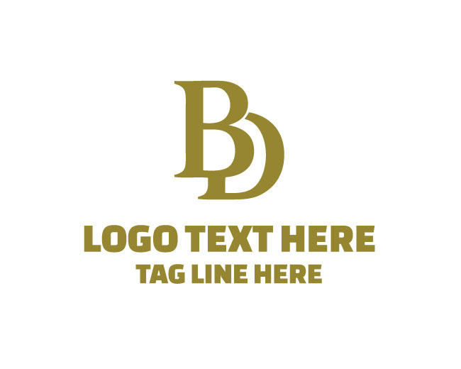 Simple Letter BD Logo