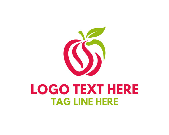 Creative Abstract Apple Logo