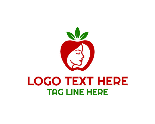  Apple Girl Logo