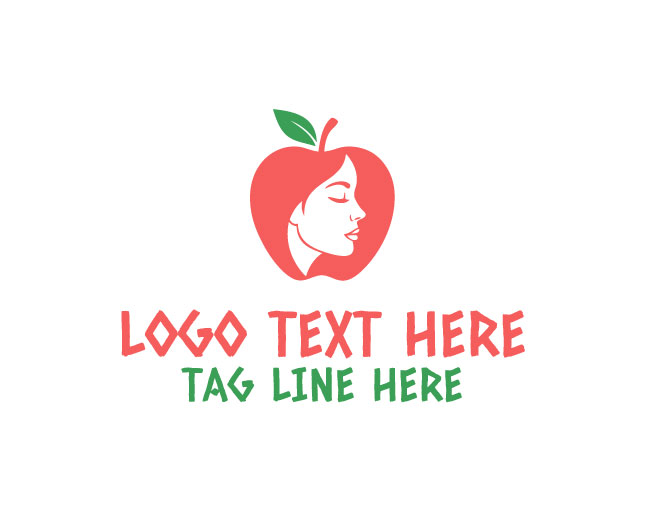Apple Girl Logo