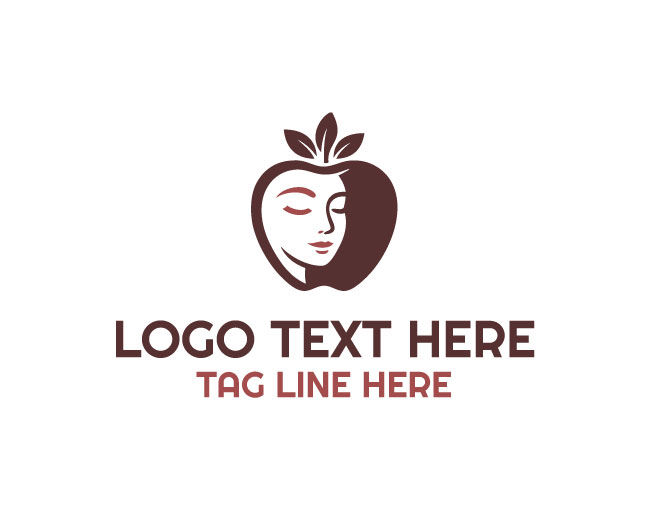Premium Apple Girl Symbol