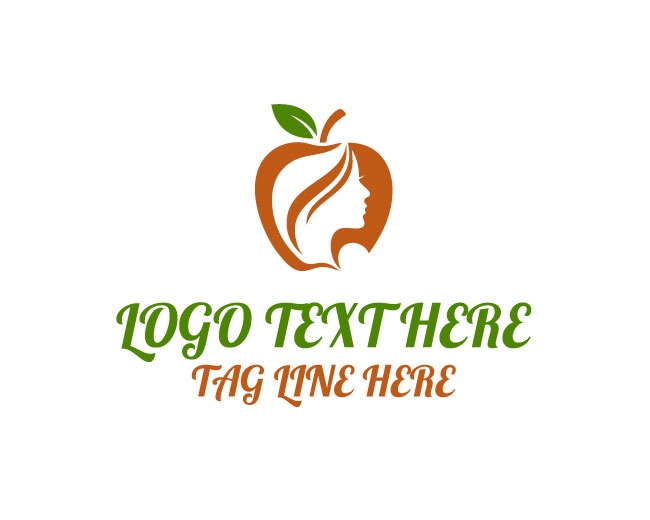Best Apple Girl Logo
