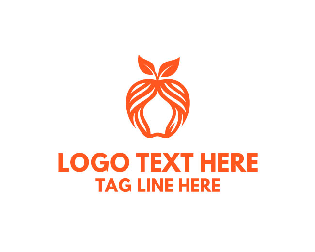 Premium Best Apple Girl Logo