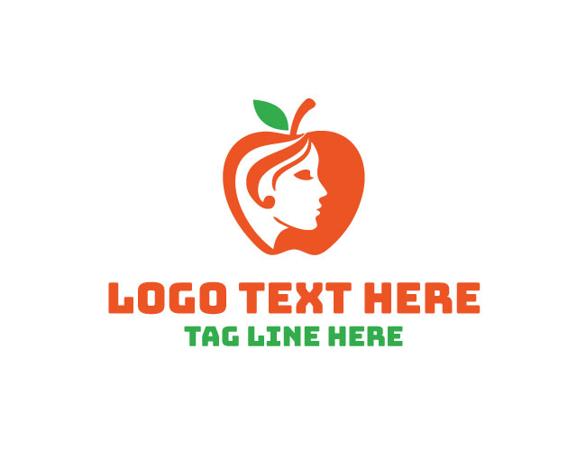 Top Quality Apple Girl Logo