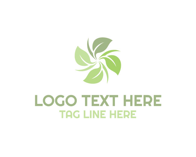  Leaf Swirl Logo