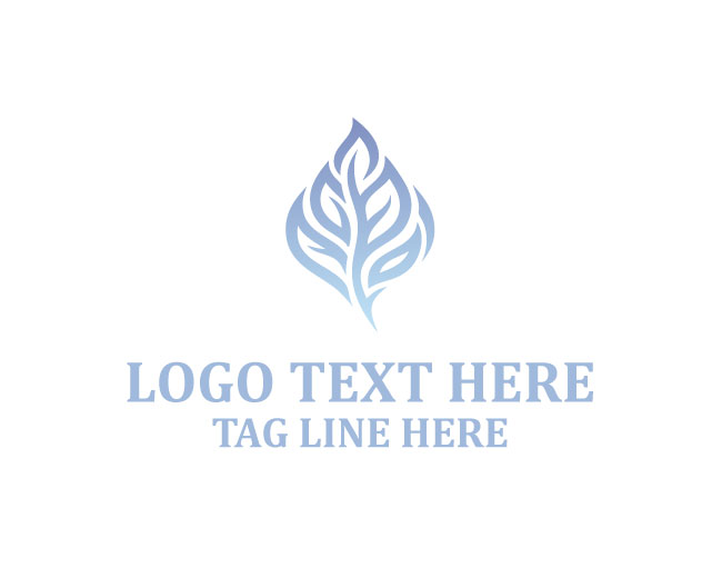Creative Leaf Swirl Logo