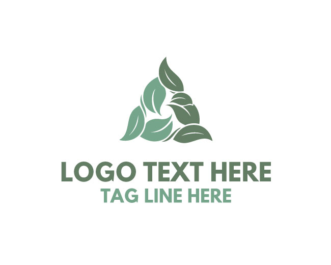 Eco Flow Leaf Logo