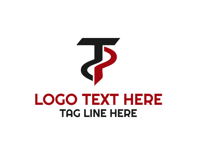 Modern Letter T Logo
