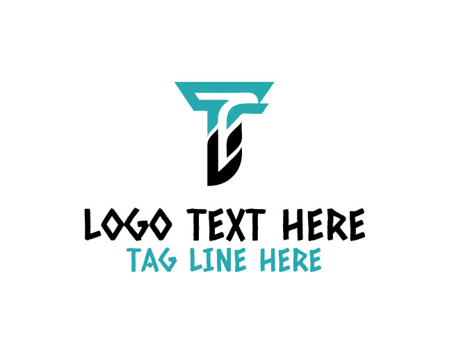 Bold Letter T Logo