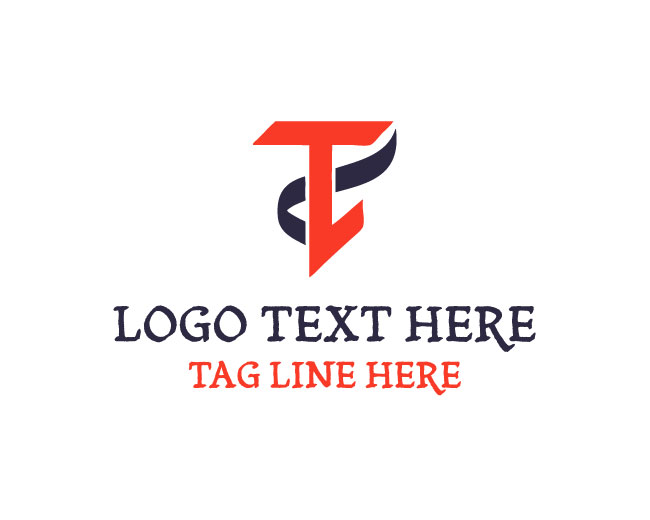 Signature Unique Letter T Logo