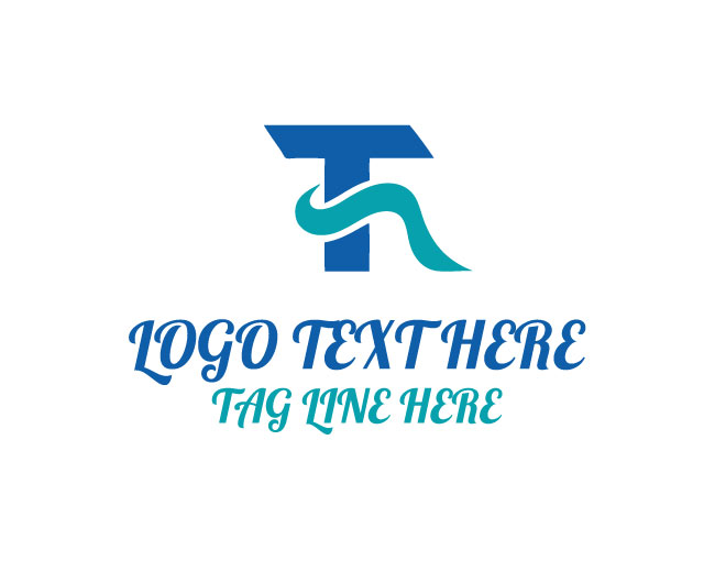 Fashionable Letter T Logo