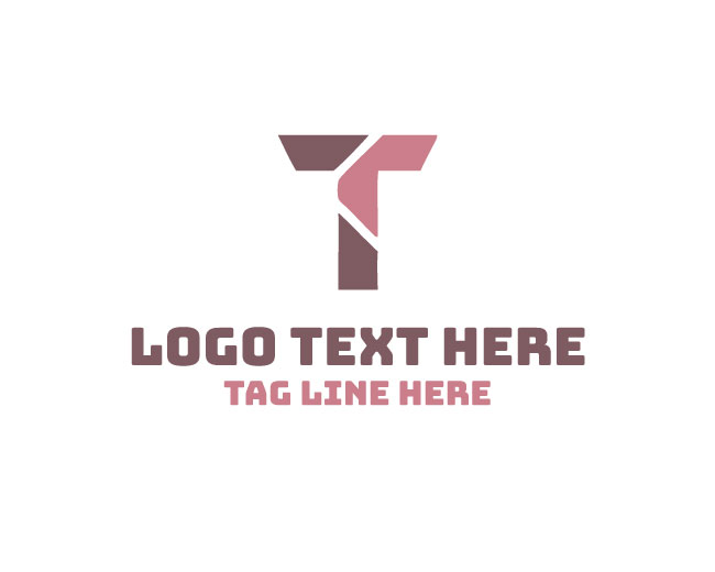 Professional Stylish Letter T Logo