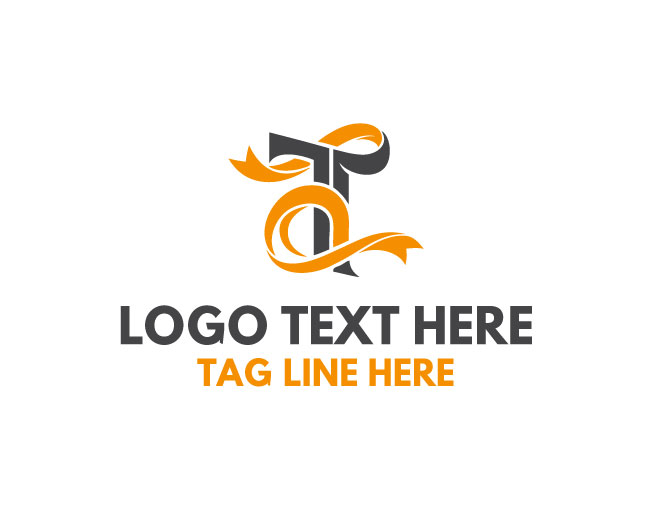 Minimal Stylish Letter T Logo