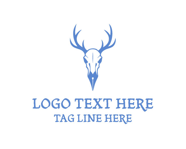 Traditional Deer Pen Logo