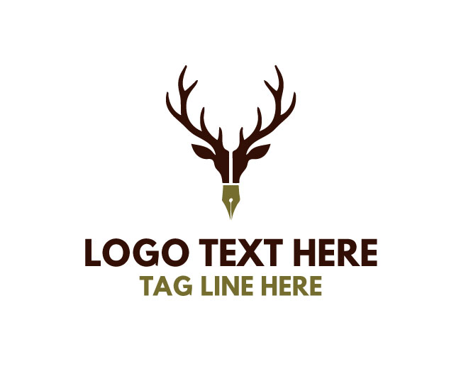 Classic Deer Pen Logo