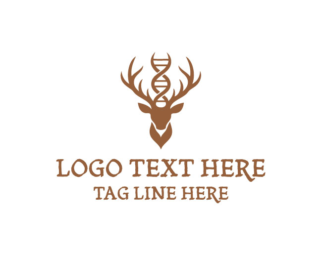 Visionary Deer DNA Logo