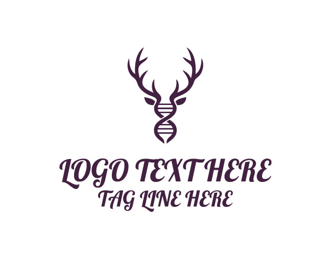 Rare Deer DNA Logo