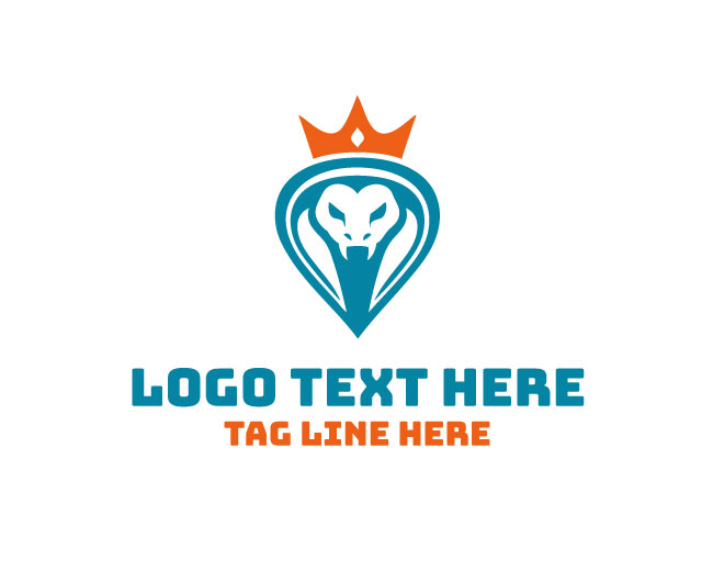 Stylish Cobra Head Logo