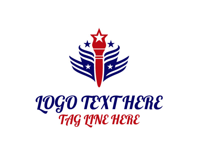 Professional American Brush Logo