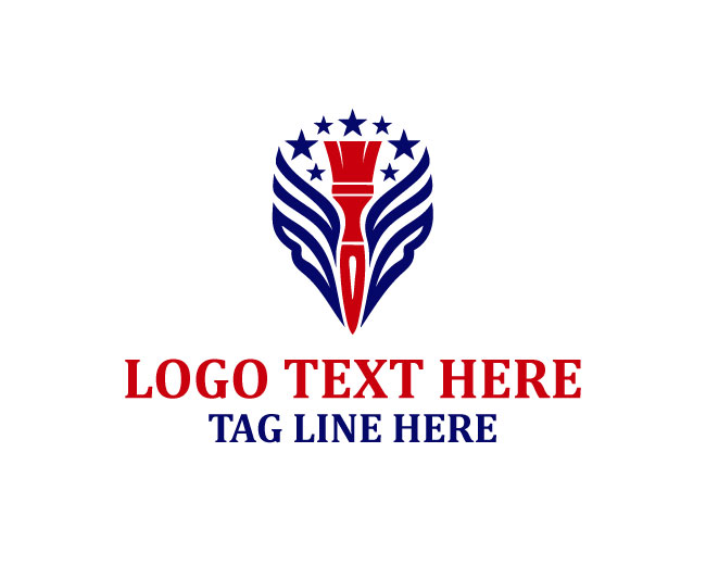 Unique USA Brush Logo