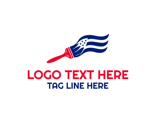 USA Creative Brush Logo
