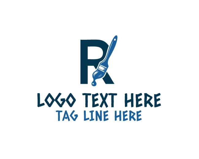 Professional R Paint Logo