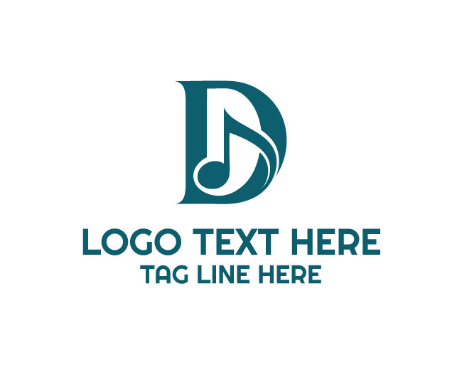 Melody Letter D Logo