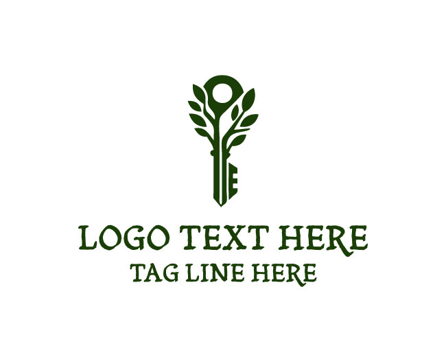  Nature Key Tree Logo