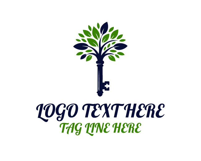 Eco Key Tree Logo