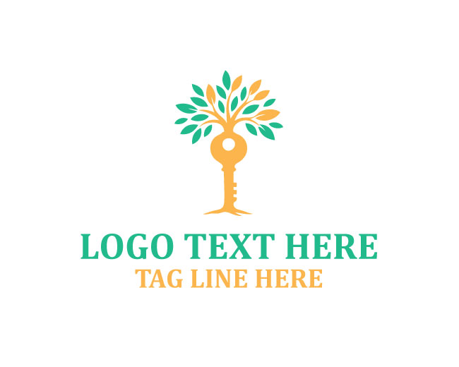  Symbolic Key Tree Logo