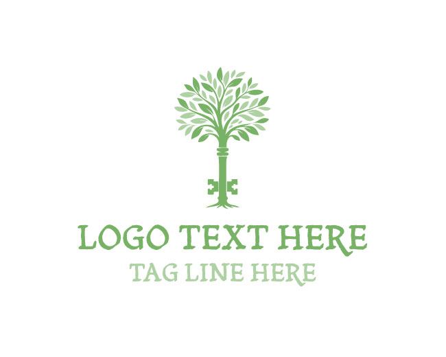Unique Key Tree Logo