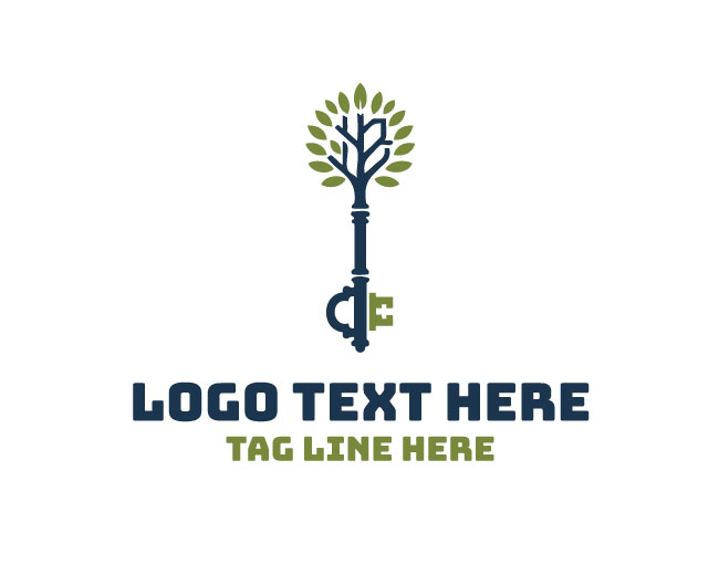  Unique Key Heritage Tree Logo
