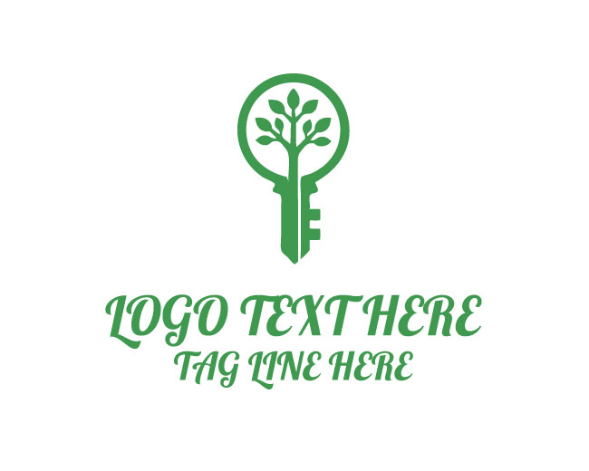 Unique Rooted Key Tree Logo