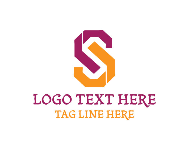 Modern Business Letter S Logo