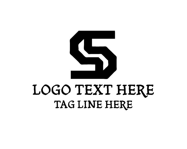 Unique S Monogram Logo