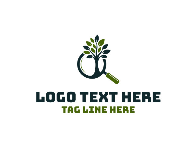 Unique Leaf Search Logo