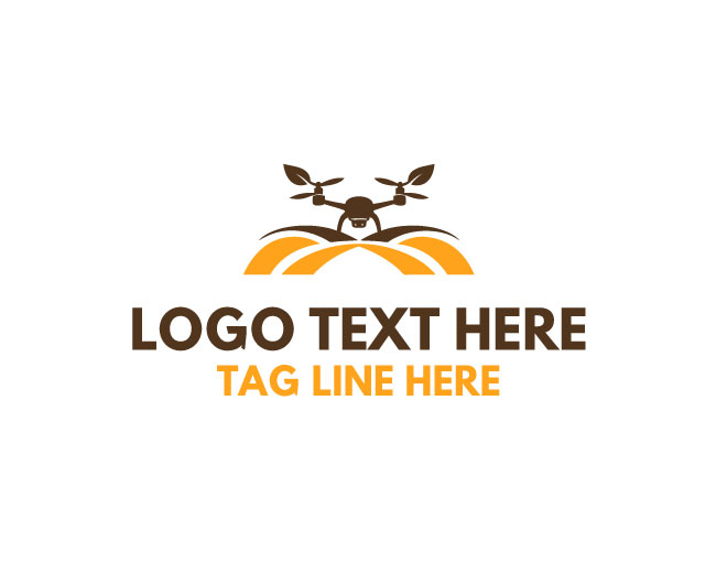 Precision Farming Drone Logo