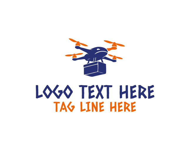 Parcel Drone Logistics Logo