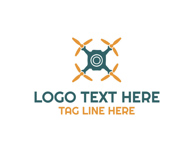 Modern Drone Logo