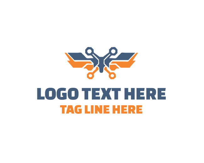  Aviation Drone Logo