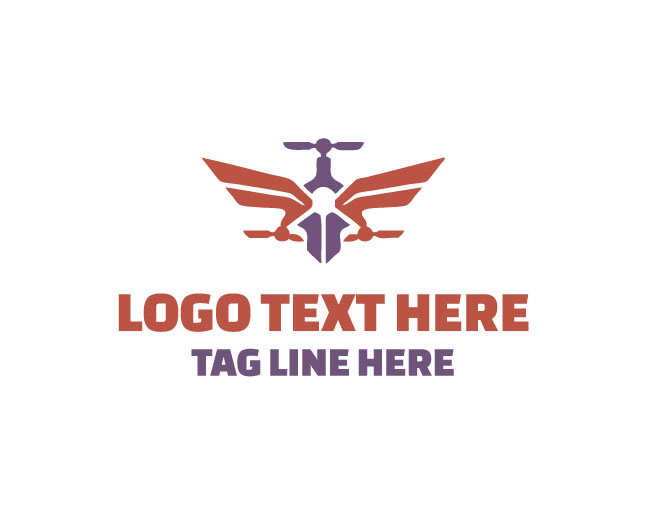  Unique Drone Wings Logo